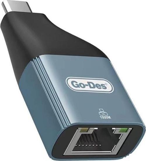 Rj45 To Type-C Ethernet Dönüştürücü Otg Go Des Gd-Ct061 100Mbps