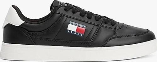 Erkek Siyah Greenwich Essential Deri  Sneaker