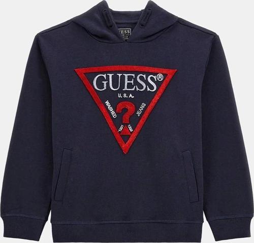 Çocuk Mavi Üçgen Logolu Sweatshirt