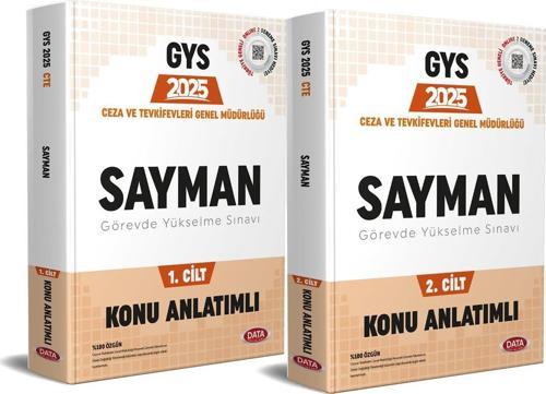 Data Yayınları 2025 Ceza ve Tevkifevleri Genel Müdürlüğü Sayman GYS Hazırlık kitabı
