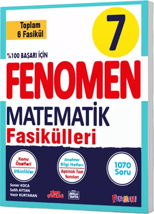 Fenomen Okul Yayınları 7. Sınıf Matematik Fasikül Seti