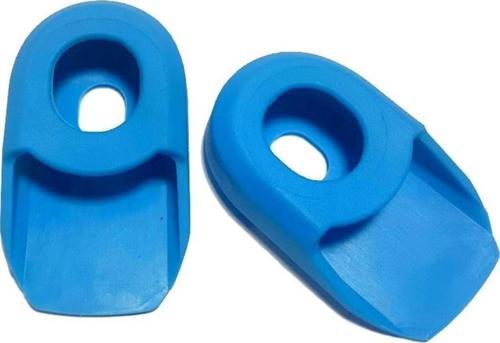 Bisiklet Aynakol Pedal Kolu Koruyucu Silikon PVC Koruyucu Mavi