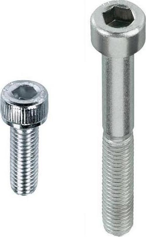 M12X40 DIN912 İmbus Cıvata 8.8 Beyaz 5 Li Paket