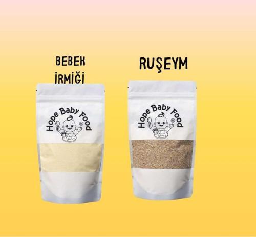 Bebek İrmiği 250 G Ve Buğday Ruşeymi 250 G Ek Gıda Un Seti