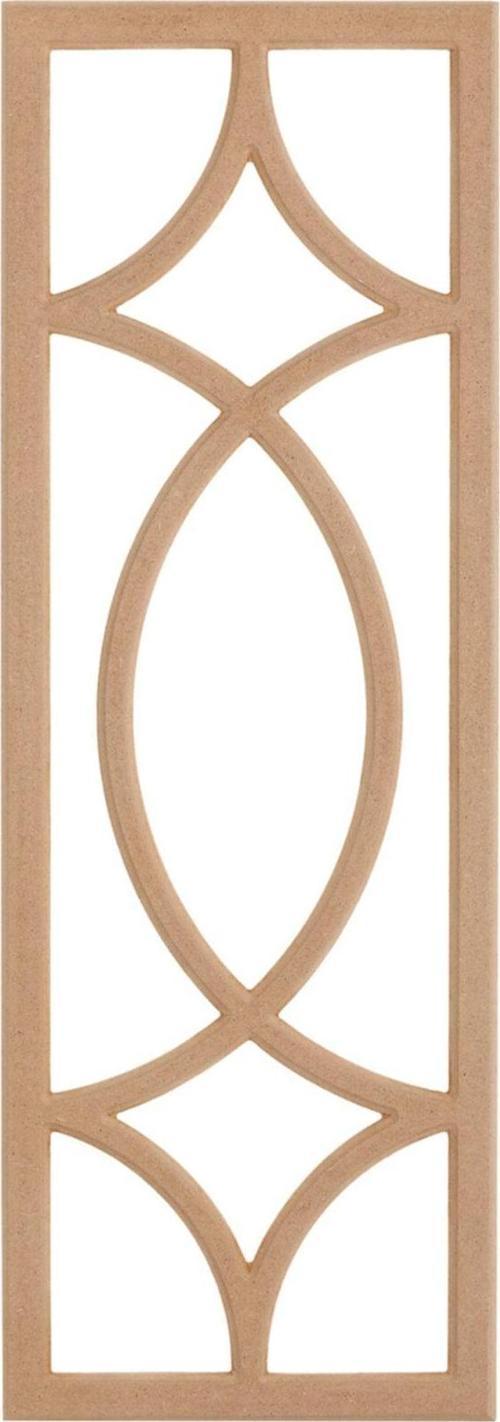 Ham Mdf  Dekoratif C4  Duvar Çerçeve  35X100 Cm