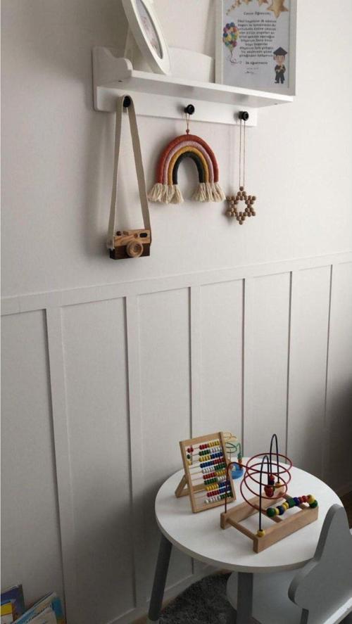 Boyanabilir Dekoratif Duvar Çıtası 8 Cm Genişliği 10'Lu Set