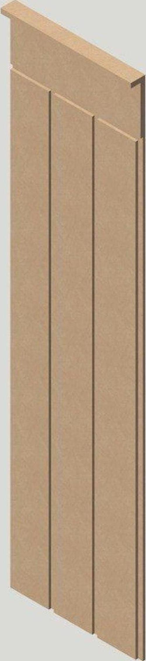 Duvar Paneli 27Cm Genişlik X 105 Cm Ham Mdf Duvar Paneli ( 10 Mm Kalınlık )