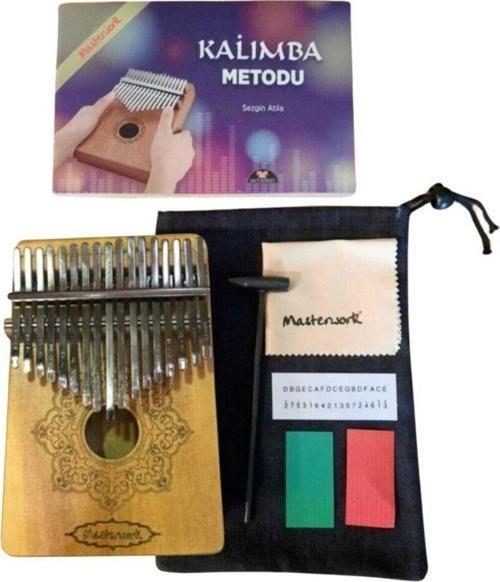 17 Tuşlu Dut Kalimba Seti