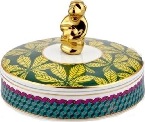 Tropi Dekoratif Yeşil Kavanoz 1JB-20287 13x13x8,8cm