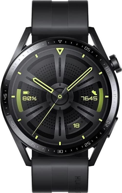 HUAWEI Watch GT 3 Akıllı Saat, 46 mm, Siyah