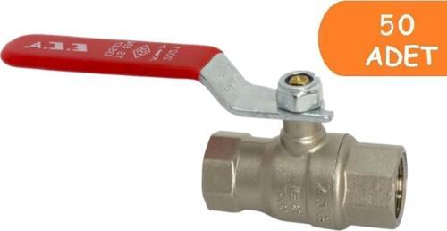 50 Adet ECA 1/2 Endüstriyel Tip Küresel  Valfi İç Vida x İç Vida PN25 602122187
