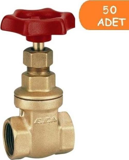 50 Adet ECA 1/2 Şiber Valf 601003001