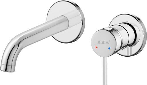 Dalia Minimal Ankastre Lavabo Bataryası Sıva Üstü Çift Rozet 102167625-YY