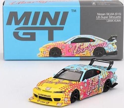 743 Nissan LB-Super Silhouette S15 SILVIA LBWK KUMA 1/64