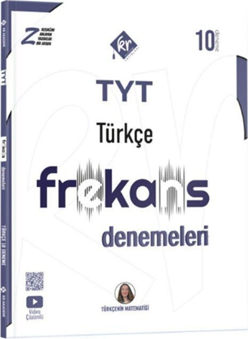 KR Akademi TYT Türkçe 10 lu Frekans Denemeleri