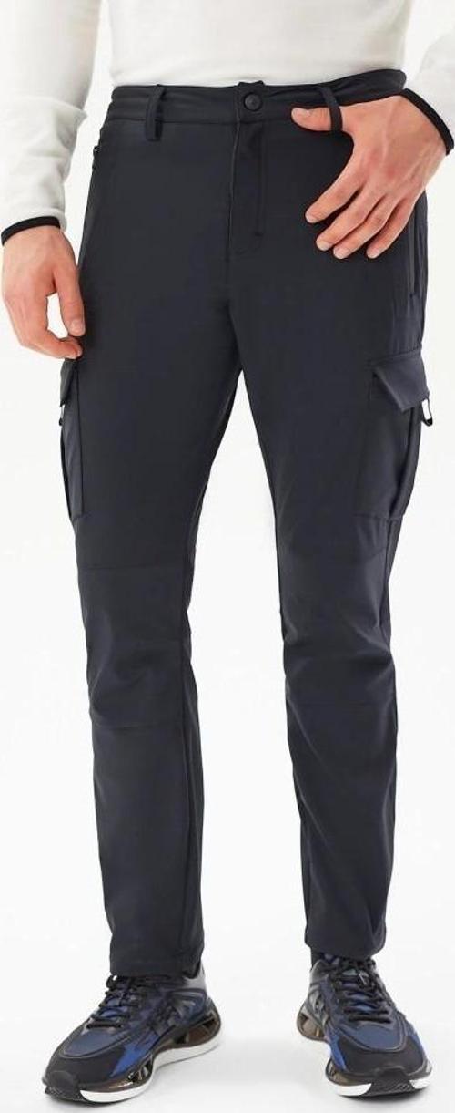 Erkek Siyah Outdoor Softshell Pantolon 2413007