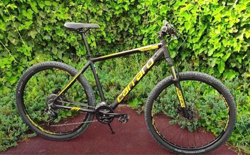 Force 770 HD Fren 27 Vites 27,5 Jant Dağ Bisikleti Siyah Sarı Gümüş 38 Kadro