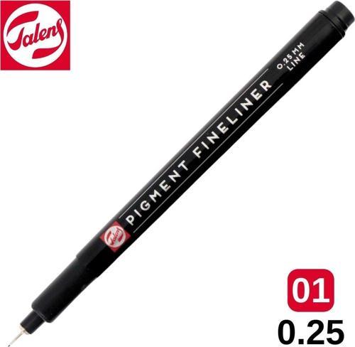 Pigment Fineliner Teknik Çizim Kalemi Siyah 01 (0.25mm) /