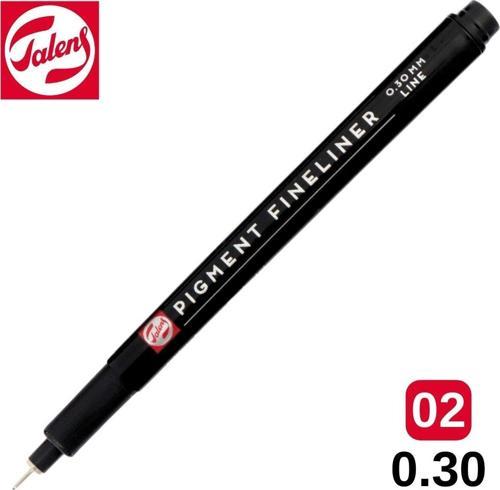 Pigment Fineliner Teknik Çizim Kalemi Siyah 02 (0.30mm) /