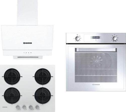 3LU BEYAZ CAM ANKASTRE SET (HOT3051WI/E FIRIN/HVW6MW SETUSTU OCAK/HDG6C2GWTK DAVLUMBAZ)