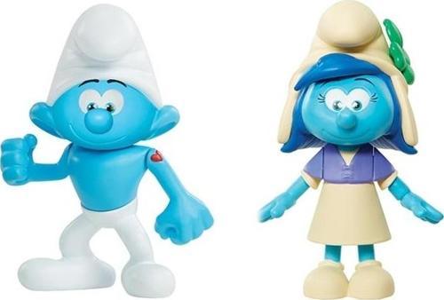 Kayıp Köy Güçlü Şirin & Smurfstorm Mini Figür Set -5 cm