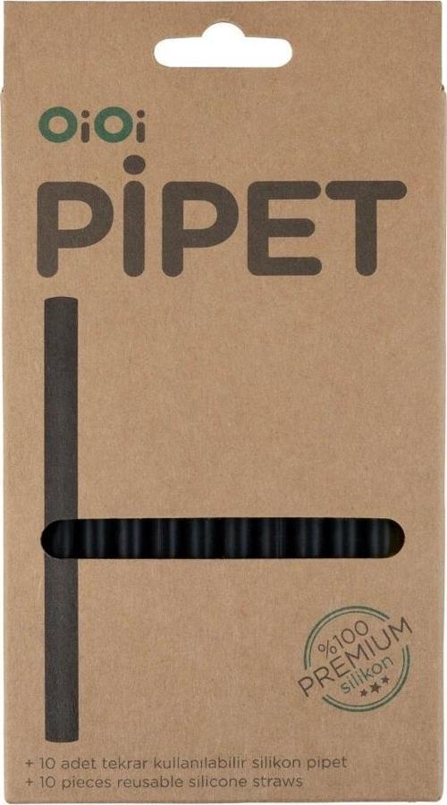 Silikon Pipet 10Lu Bitter Black