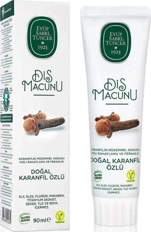 Doğal Diş Macunu 90 Gr Karanfil