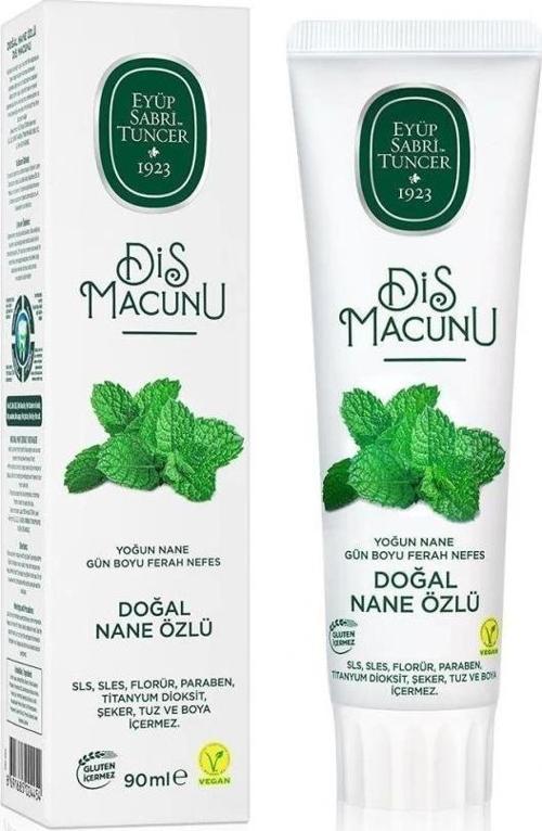 Doğal Diş Macunu 90 Gr Nane Özlü