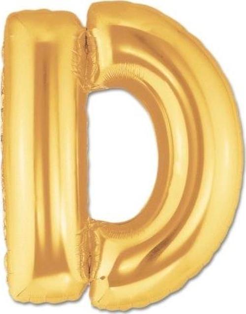 D Harf Folyo Balon Altın Renk 40 Inç