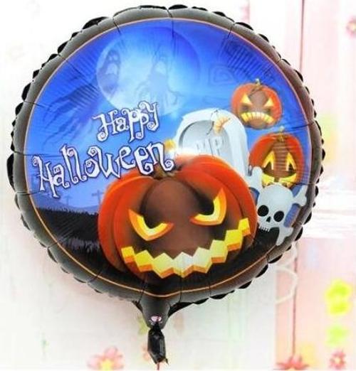 Happy Halloween Balkabağı Folyo Balon 18 Inç