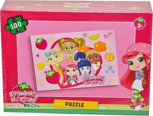 CK7909 Çilek Kız 100 Parça Puzzle - Laço Kids - Utku Oyuncak