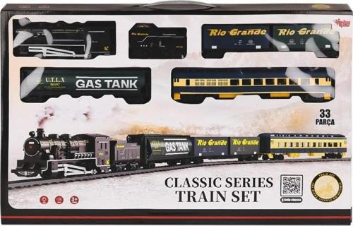 Ff-1601C Işıklı Ve Sesli 33 Parça Classic Tren - Vardem Oyuncak