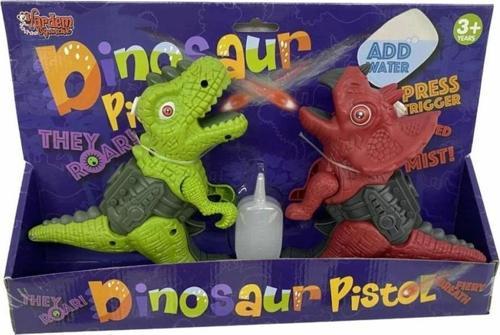 CTF-135-2 Asortili Kartela Sesli Işık Buhar Çıkartan 2'li Dinazor - Vardem Oyuncak