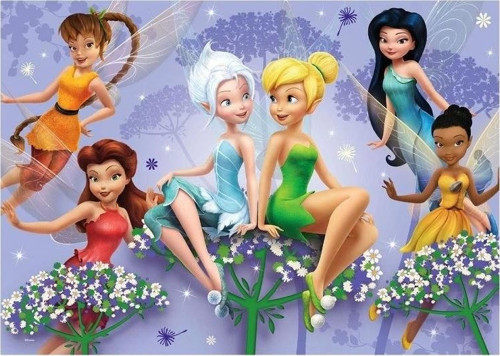 100 Parça Fairies Puzzle