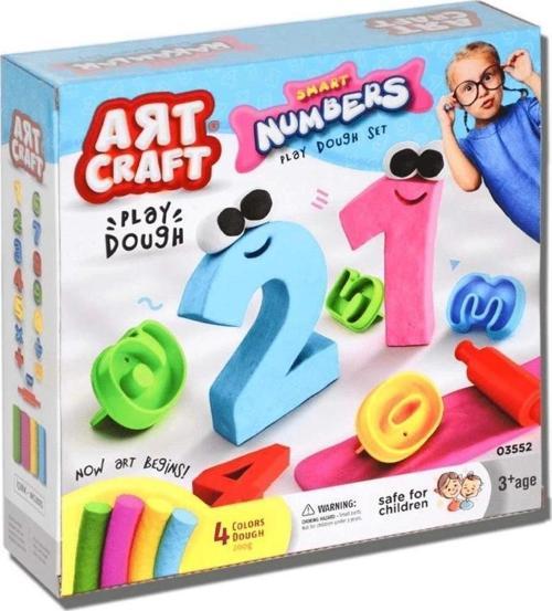 Dede 3D Rakamlar Oyun Hamuru Seti