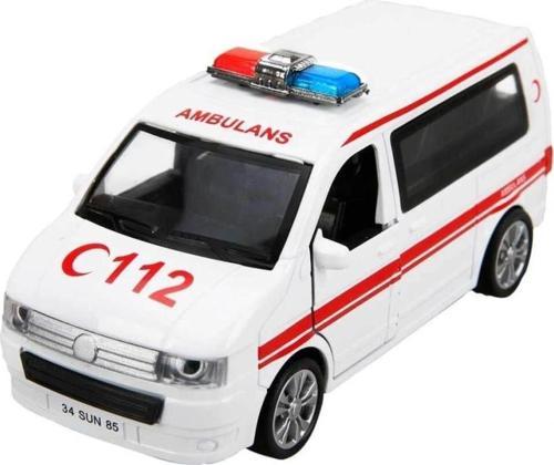 1:32 Sesli Ve Işıklı Şehir Kurtarma Araçları 13 Cm