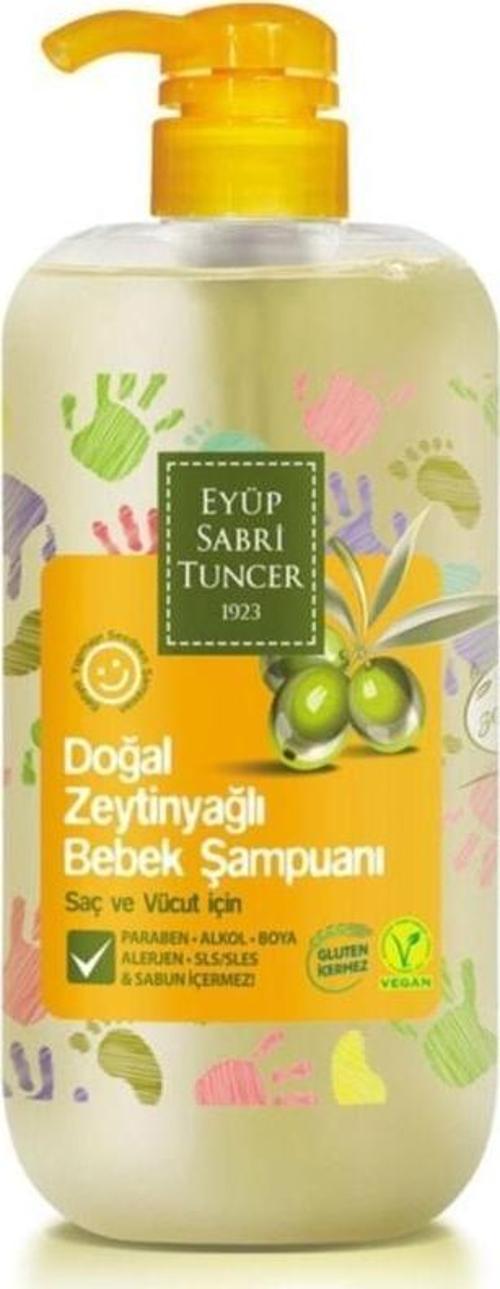 600ml Şampuan Bebek Doğal Zeyin Yağlı