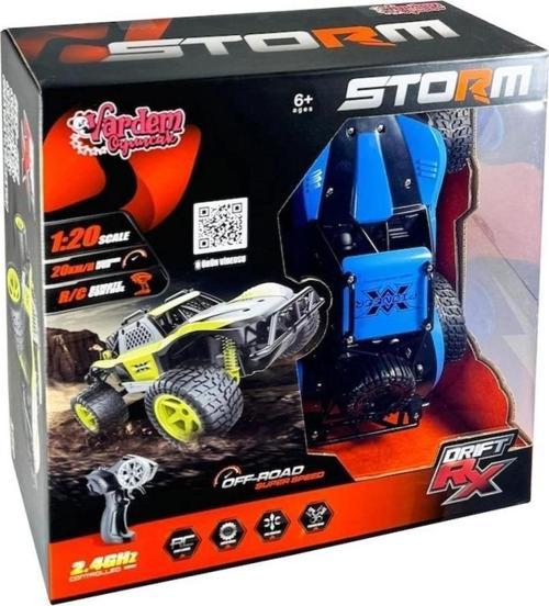 Syr-66764Ma Kumandalı  2.4Ghz Şarjlı 1:20 Storm Drift Araba
