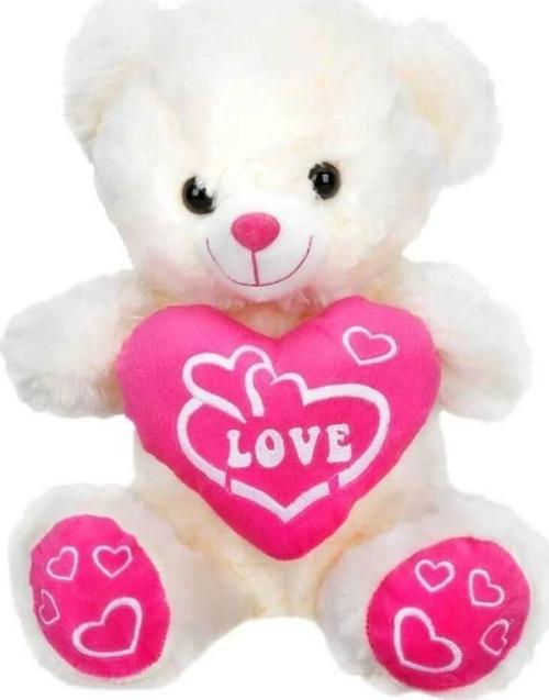 Kalpli Peluş Ayı 30 Cm.