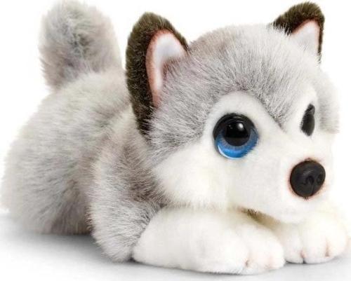 Peluş Köpek Husky 25 Cm