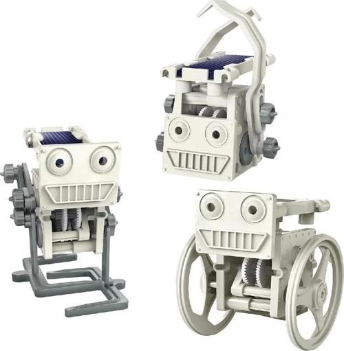 4M 3'Ü 1 Arada Mini Solar Robot