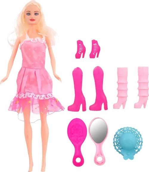 Anlily Fashion Star Kutulu Aksesuarlı Bebek