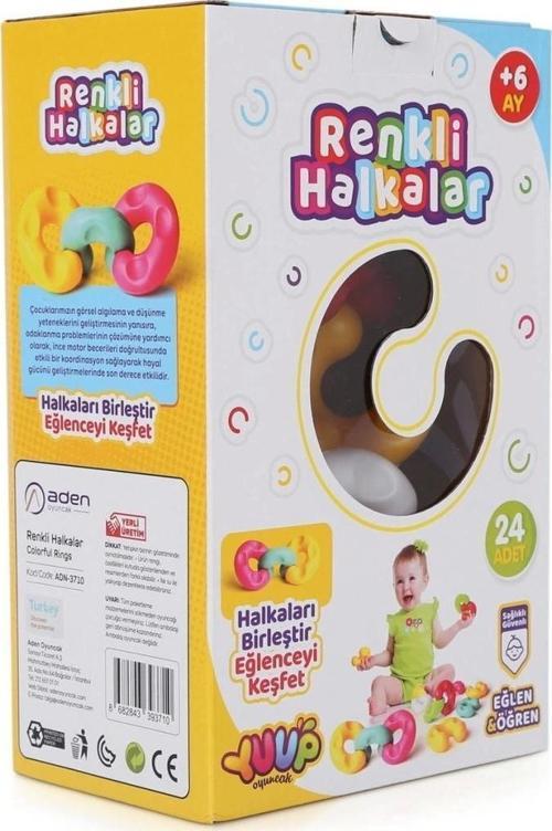 Renkli Halkalar 24 Parça