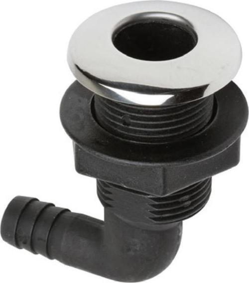 Krom Flanşlı Sintine Çıkışı Dirsek 1.1/2"