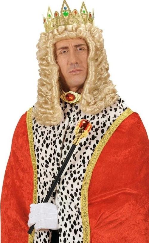 Kırmızı Topuzlu Kral Asası Kraliyet Asası 1 Adet