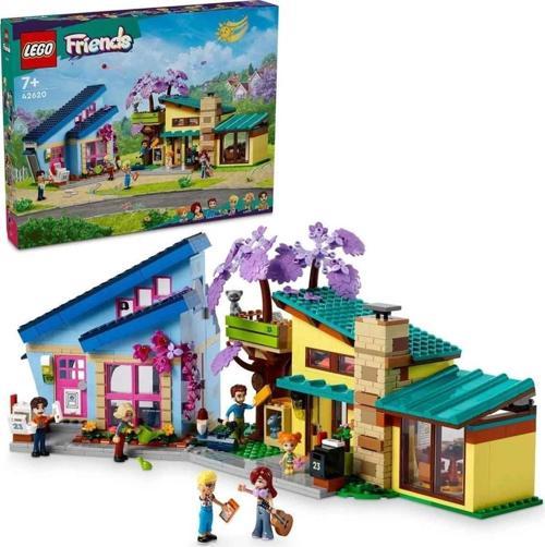 NessiWorld LEGO Friends Olly ve Paisley'nin Aile Evleri 42620