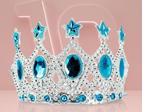 Çocukkraliçetacı-Maviyıldızi̇Şlemeliprensestacı15X7Cm