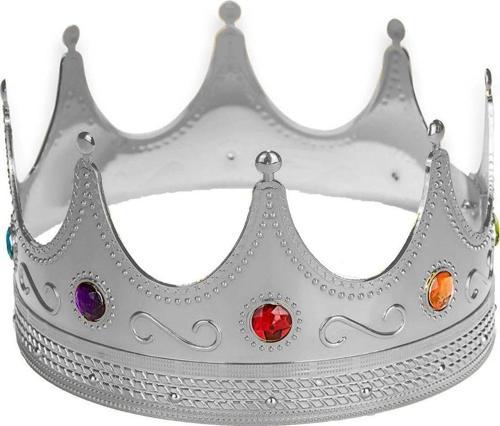 Gümüşrenkyetişkinçocukuyumlukraltacıkraliyettacı60Cm