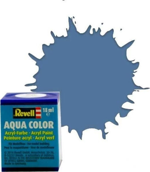 Revell 79 -Aqua Color Greyish Blue - Mat Boya- 18 Ml