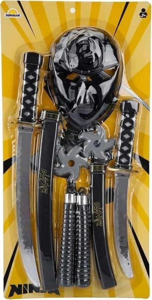 Ninja Maske Ve Kılıç Seti